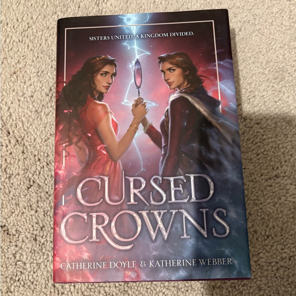 Cursed Crowns Hardcover Book